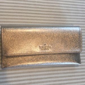 Kate Spade Rose Gold Harling Wallet NWT